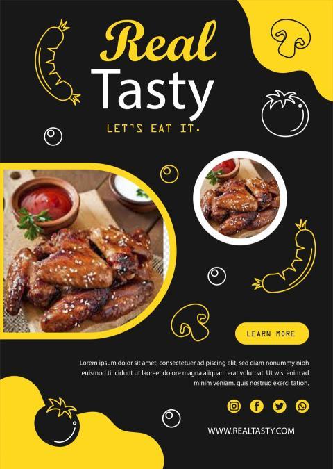 food poster Mesa de trabajo 1