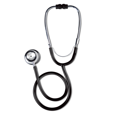 black stethoscope, Stethoscope Sphygmomanometer Medical Equipment Cardiology Blood pressure